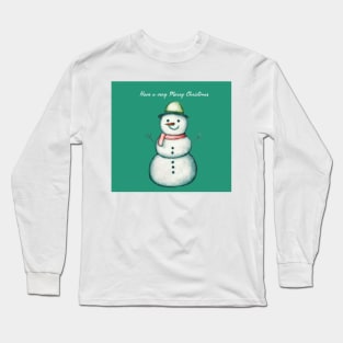 Snowman Long Sleeve T-Shirt